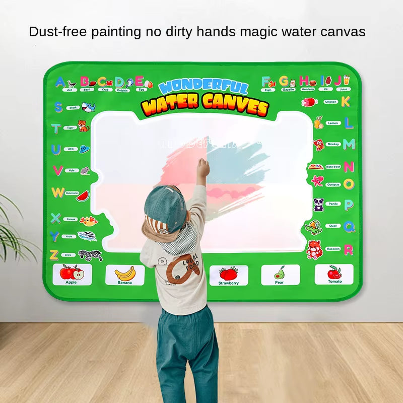 AquaDoodle™ Reusable Water Drawing Mat – 150x100cm Magic Canvas for Kids