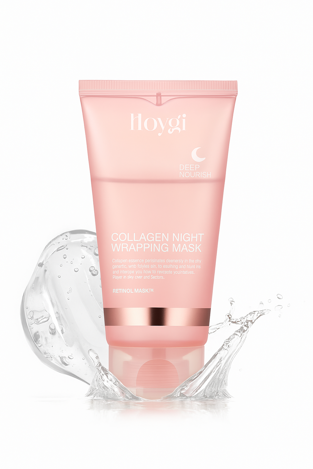 Korean Collagen™ Overnight Mask – Deep Hydration & Peel-Off Night Care Cream (75ml)