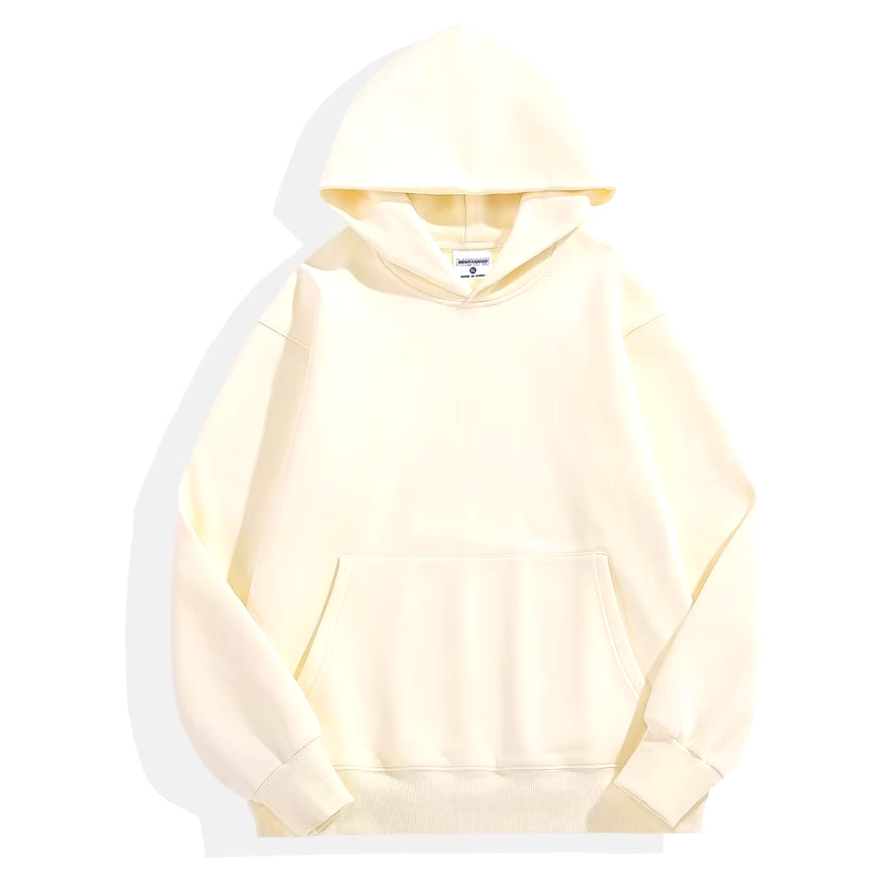 Ultra Heavy™ 16.9oz Fleece-Lined Hoodie – Premium Cotton + Velvet Pullover for Men & Women