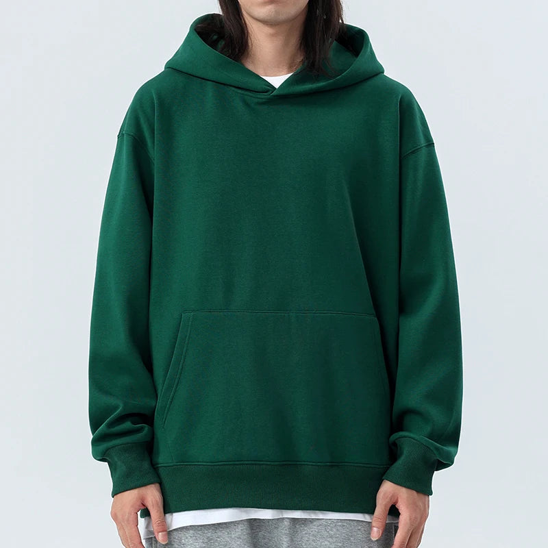 Ultra Heavy™ 16.9oz Fleece-Lined Hoodie – Premium Cotton + Velvet Pullover for Men & Women