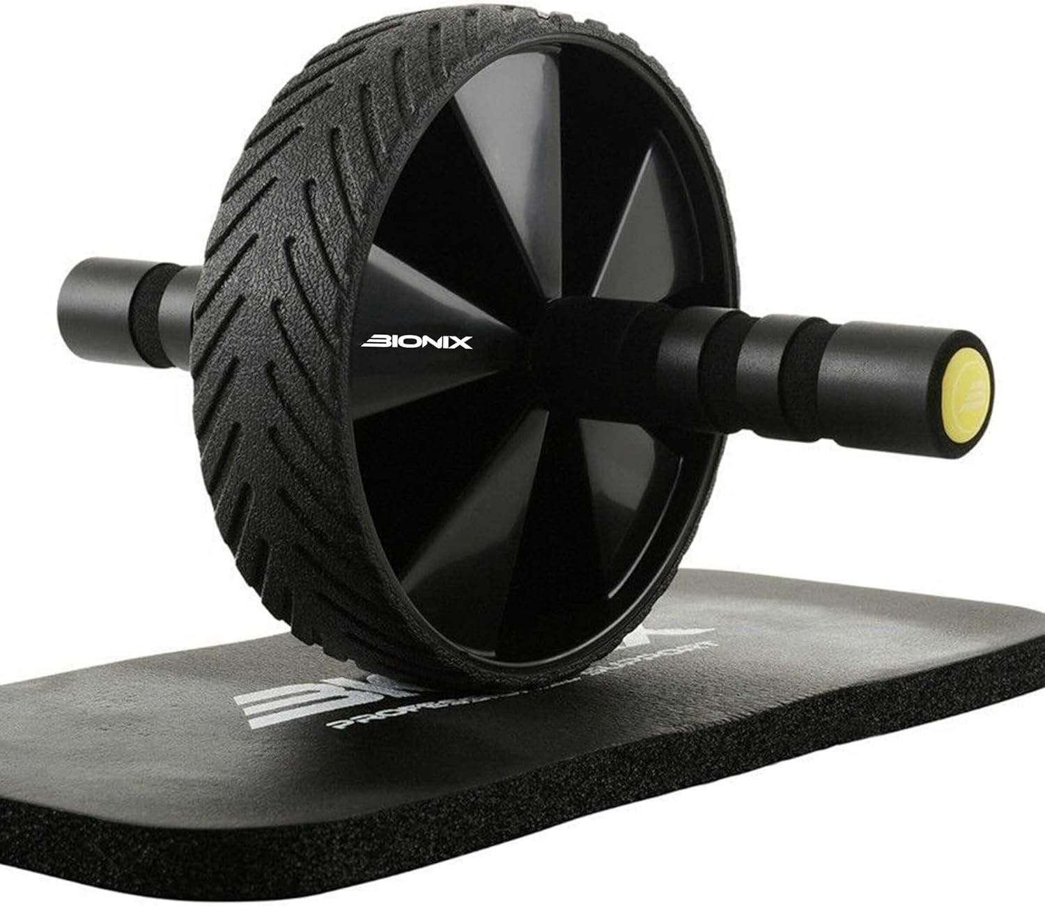 CoreX™ Ab Roller Wheel – Non-Slip Handles & Knee Mat for Home Workouts