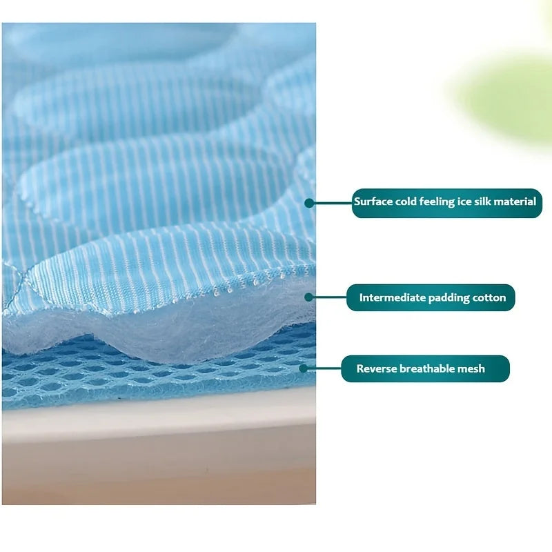 ChillPaws™ Cooling Mat – XL Summer Bed for Dogs & Cats, Durable & Comfy