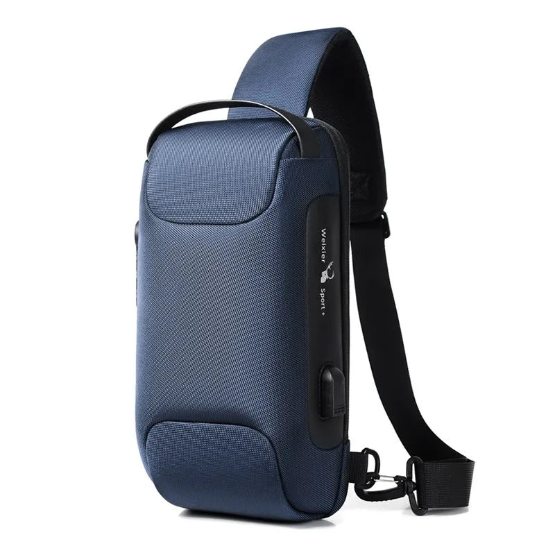 CrossGuard™ Anti-Theft USB Travel Bag – Waterproof & Versatile