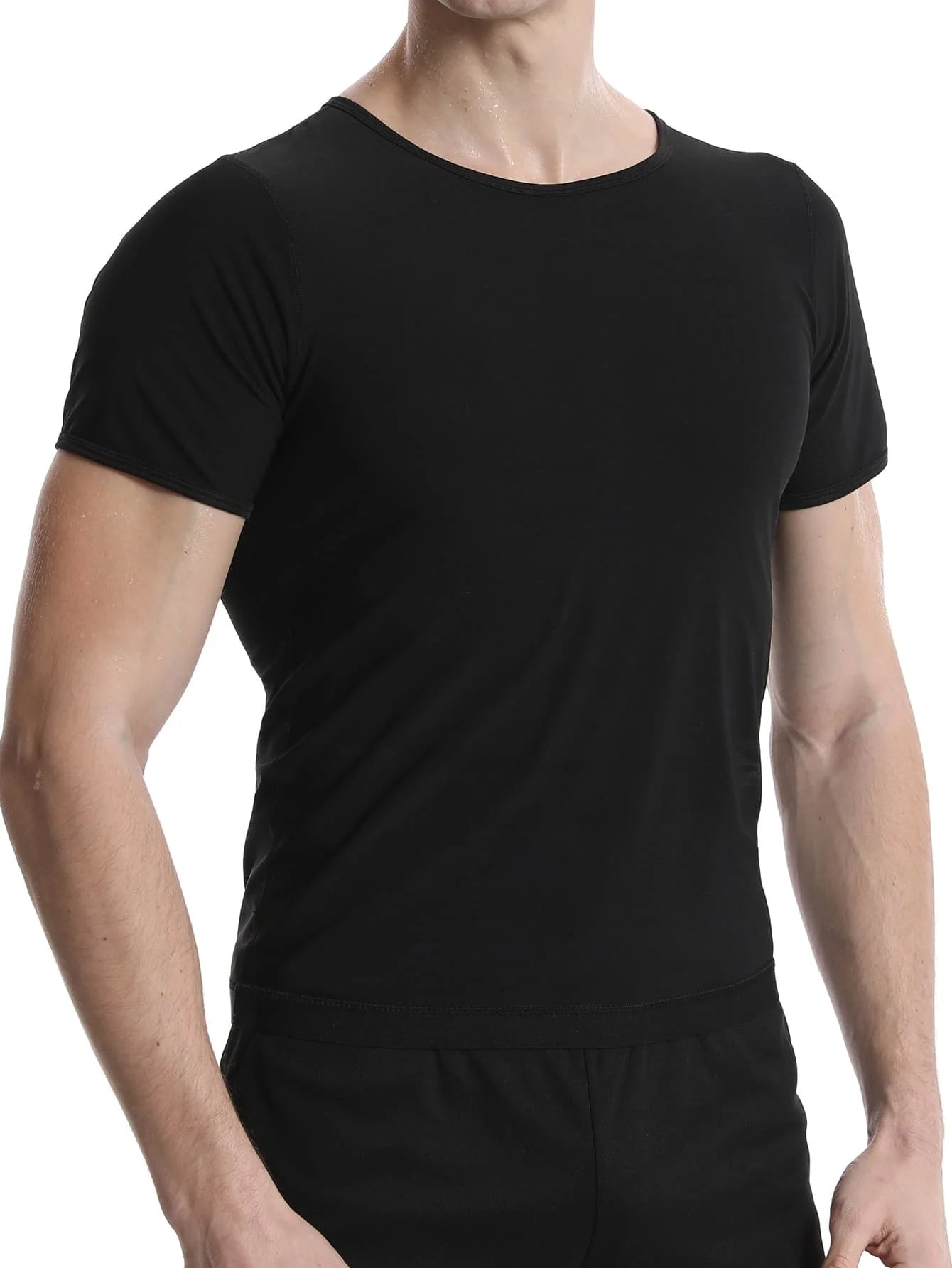 SweatCore™ Men’s Sauna Vest – Heat-Trapping Compression Shaper for Workouts & Waist