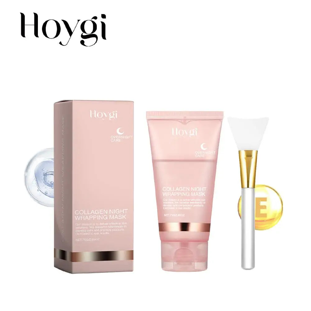 Korean Collagen™ Overnight Mask – Deep Hydration & Peel-Off Night Care Cream (75ml)