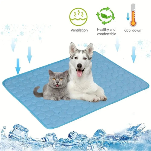 ChillPaws™ Cooling Mat – XL Summer Bed for Dogs & Cats, Durable & Comfy