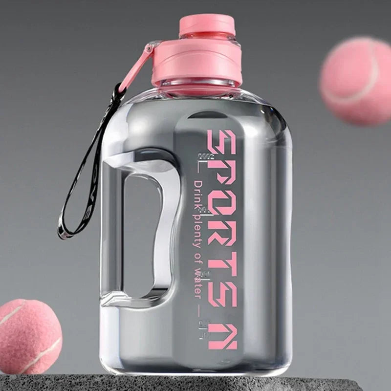 HydroMax™ Sports Water Bottle – 1.7L/2.7L Large-Capacity Gym & Outdoor Kettle for Men
