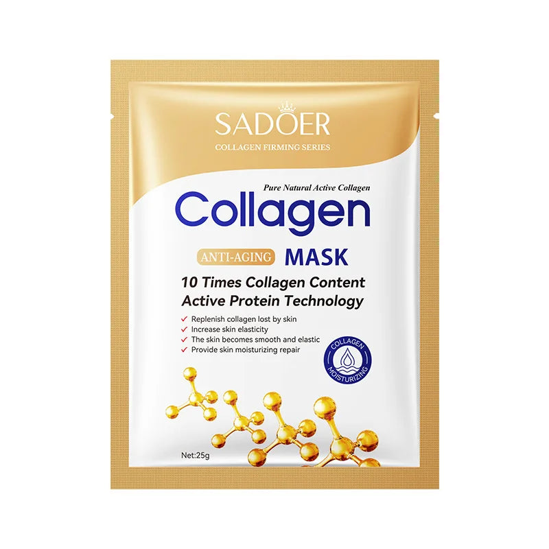 Bio Collagen™ Hydrating Face Mask – Deep Moisture, Brightening & Skin Refresh (1/5/10/20 Pack)