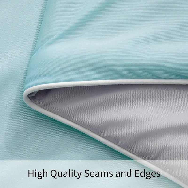 CoolNest™ Ice Silk Summer Comforter – Lightweight, Soft, Twin/King Sizes