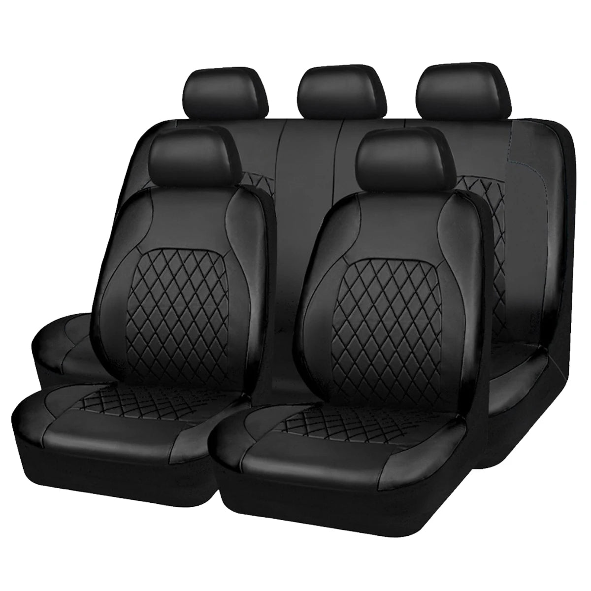 DriveGuard™ All-Season PU Leather Car Seat Cover – Waterproof & Universal Fit