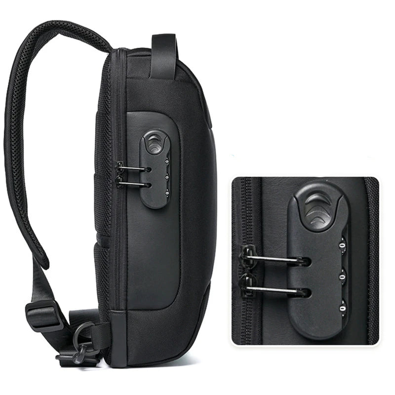 CrossGuard™ Anti-Theft USB Travel Bag – Waterproof & Versatile