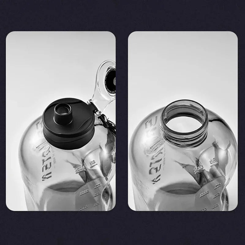 HydroMax™ Sports Water Bottle – 1.7L/2.7L Large-Capacity Gym & Outdoor Kettle for Men