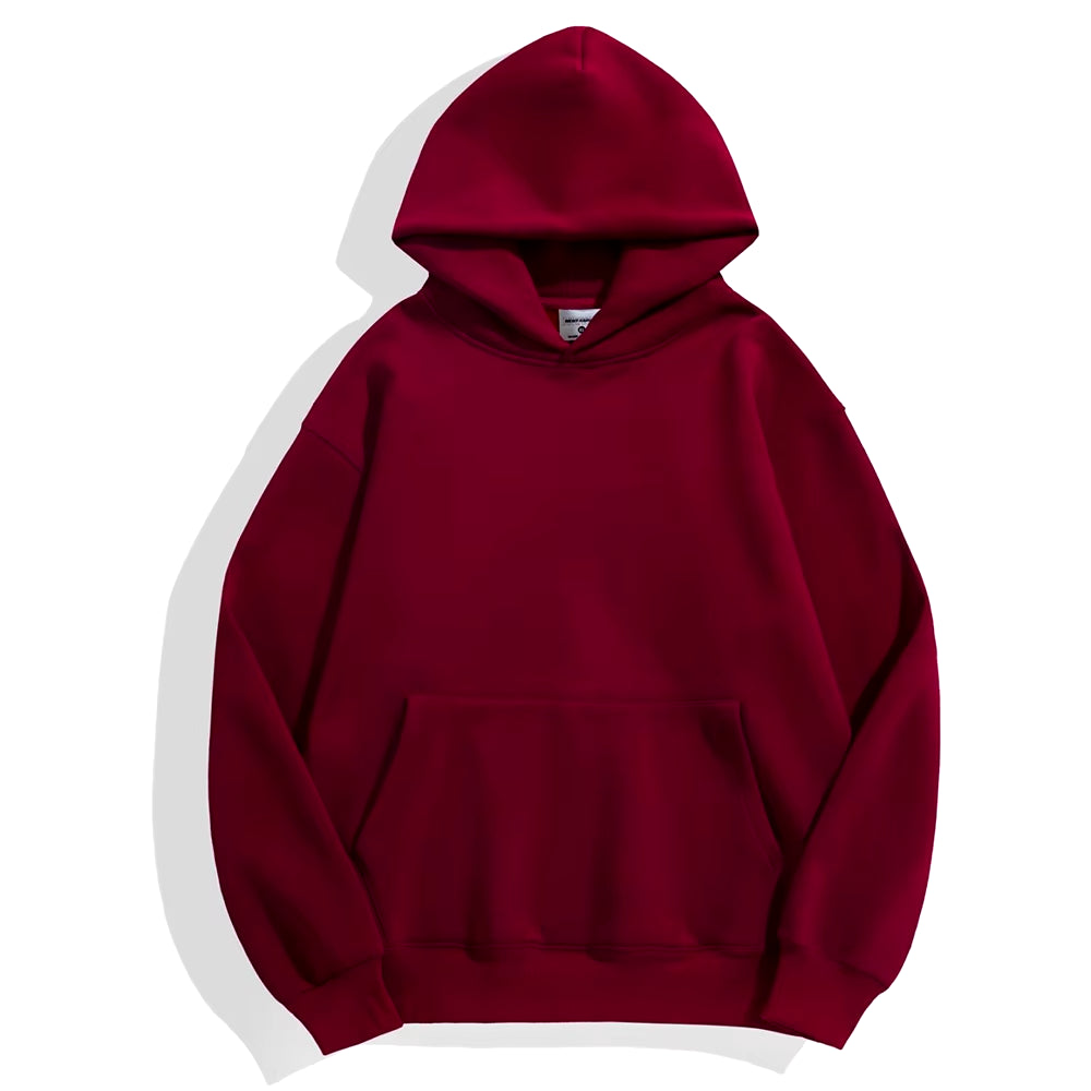 Ultra Heavy™ 16.9oz Fleece-Lined Hoodie – Premium Cotton + Velvet Pullover for Men & Women